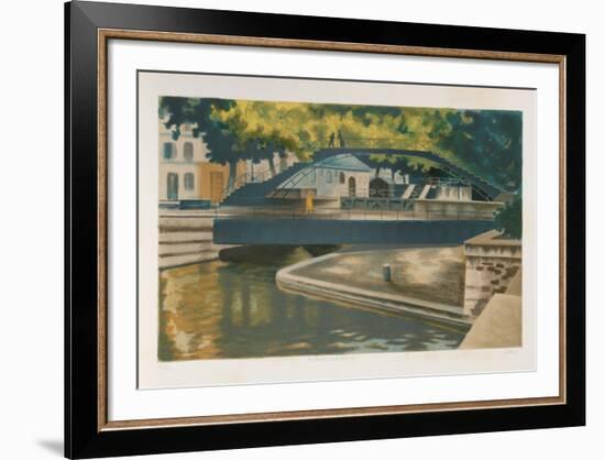 Canal-Laurent Marcel Salinas-Framed Limited Edition