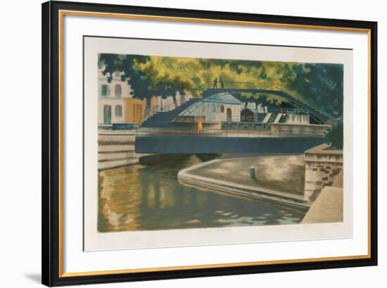 Canal-Laurent Marcel Salinas-Framed Limited Edition