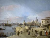 Entrance to the Grand Canal from the Molo, Venice, 1742-44-Canaletto Canal-Framed Art Print