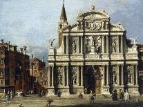 The Church and Campo of Santa Maria Zobenigo, Venice-Canaletto (Giovanni Antonio Canal)-Giclee Print