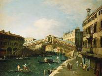 The Molo, Venice, from the Bacino di S. Marco-Canaletto Giovanni Antonio Canal-Framed Premier Image Canvas