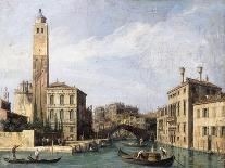 The Molo, Venice, from the Bacino di S. Marco-Canaletto Giovanni Antonio Canal-Framed Giclee Print