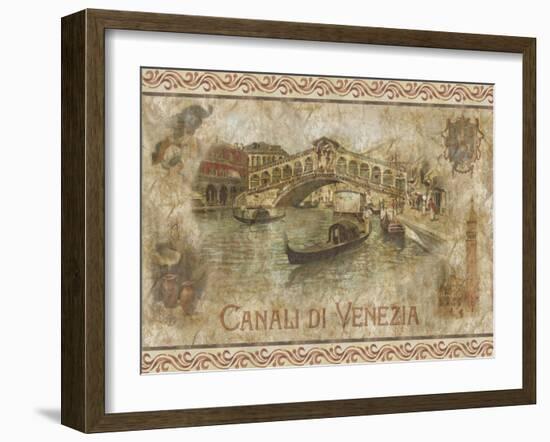 Canalidi Venezia-Thomas L. Cathey-Framed Art Print