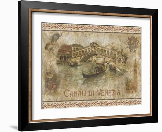 Canalidi Venezia-Thomas L. Cathey-Framed Art Print