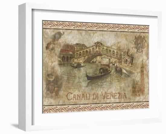 Canalidi Venezia-Thomas L. Cathey-Framed Art Print