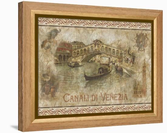 Canalidi Venezia-Thomas L. Cathey-Framed Stretched Canvas
