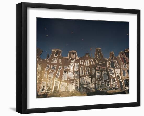 Canals, Amsterdam, Holland-Adam Woolfitt-Framed Photographic Print