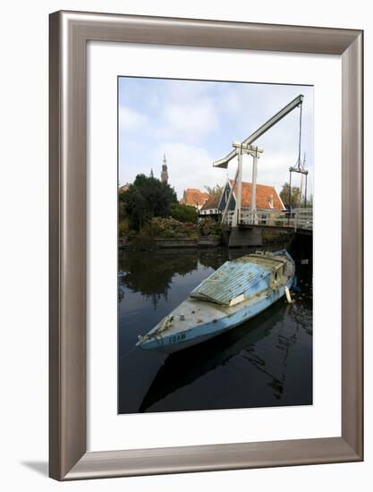 Canalside, Edam-Natalie Tepper-Framed Photo