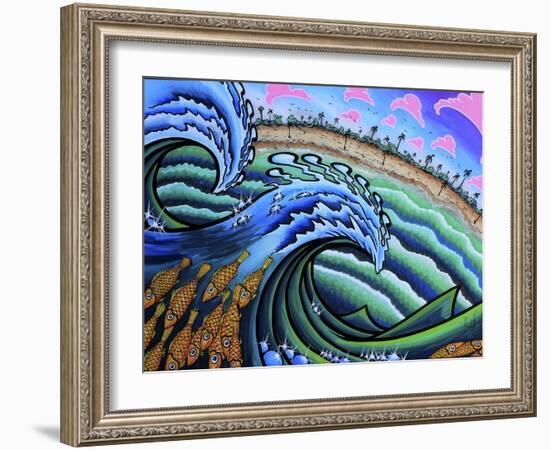 Canaria-Martin Nasim-Framed Giclee Print