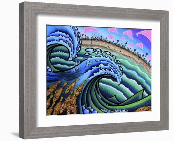 Canaria-Martin Nasim-Framed Giclee Print