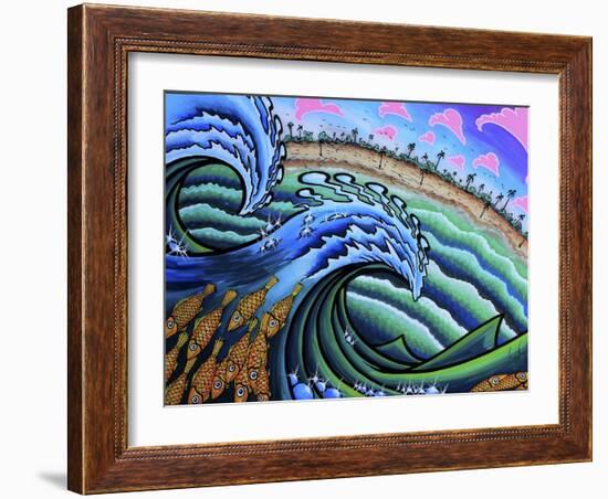 Canaria-Martin Nasim-Framed Giclee Print