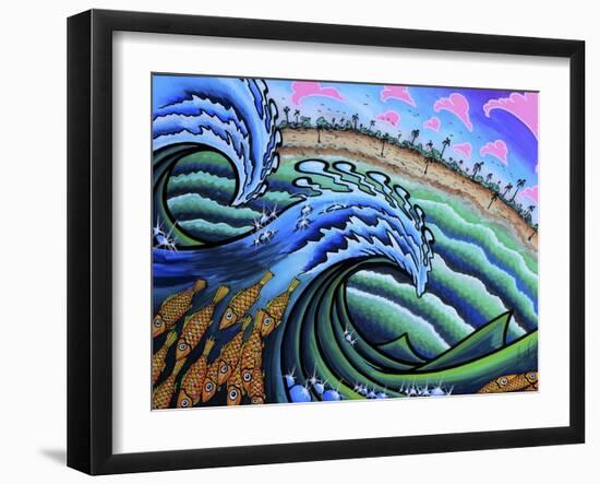 Canaria-Martin Nasim-Framed Giclee Print