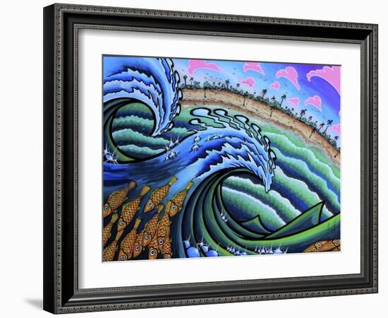 Canaria-Martin Nasim-Framed Giclee Print