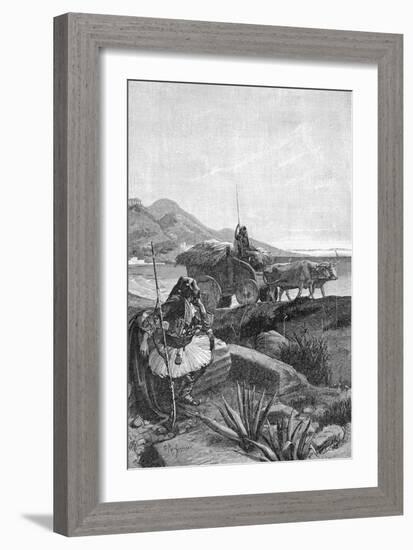 Canaris,19th Century-Georges Marie Rochegrosse-Framed Giclee Print