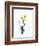 Canary Lily Portrait-Albert Koetsier-Framed Art Print