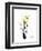 Canary Lily Portrait-Albert Koetsier-Framed Art Print