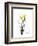 Canary Lily Portrait-Albert Koetsier-Framed Art Print