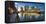 Canary Wharf at Dusk, Docklands, London, England, United Kingdom, Europe-Chris Hepburn-Framed Premier Image Canvas