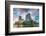 Canary Wharf at Dusk, Docklands, London, England, United Kingdom, Europe-Chris Hepburn-Framed Photographic Print