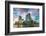 Canary Wharf at Dusk, Docklands, London, England, United Kingdom, Europe-Chris Hepburn-Framed Photographic Print