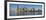 Canary Wharf cityscape panorama, Docklands, London, England, United Kingdom, Europe-Charles Bowman-Framed Photographic Print