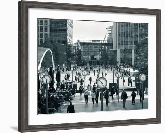 Canary Wharf, Docklands, London, England-Jon Arnold-Framed Photographic Print