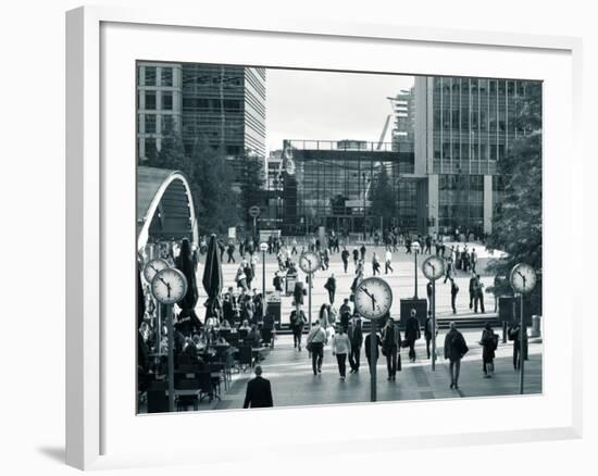 Canary Wharf, Docklands, London, England-Jon Arnold-Framed Photographic Print