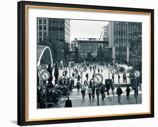 Canary Wharf, Docklands, London, England-Jon Arnold-Framed Photographic Print