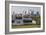 Canary Wharf from Greenwich Park, London, 2009-Peter Thompson-Framed Photographic Print