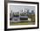 Canary Wharf from Greenwich Park, London, 2009-Peter Thompson-Framed Photographic Print