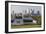 Canary Wharf from Greenwich Park, London, 2009-Peter Thompson-Framed Photographic Print