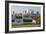 Canary Wharf from Greenwich Park, London, 2009-Peter Thompson-Framed Photographic Print