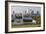 Canary Wharf from Greenwich Park, London, 2009-Peter Thompson-Framed Photographic Print