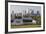 Canary Wharf from Greenwich Park, London, 2009-Peter Thompson-Framed Photographic Print