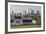 Canary Wharf from Greenwich Park, London, 2009-Peter Thompson-Framed Photographic Print