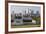 Canary Wharf from Greenwich Park, London, 2009-Peter Thompson-Framed Photographic Print