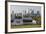 Canary Wharf from Greenwich Park, London, 2009-Peter Thompson-Framed Photographic Print