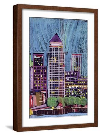 London Docklands' Giclee Print 