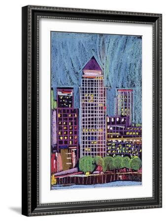 London Docklands' Giclee Print 