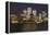 Canary Wharf, London, 2009-Peter Thompson-Framed Premier Image Canvas