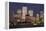 Canary Wharf, London, 2009-Peter Thompson-Framed Premier Image Canvas