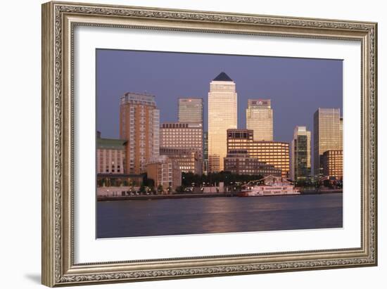 Canary Wharf, London, 2009-Peter Thompson-Framed Photographic Print