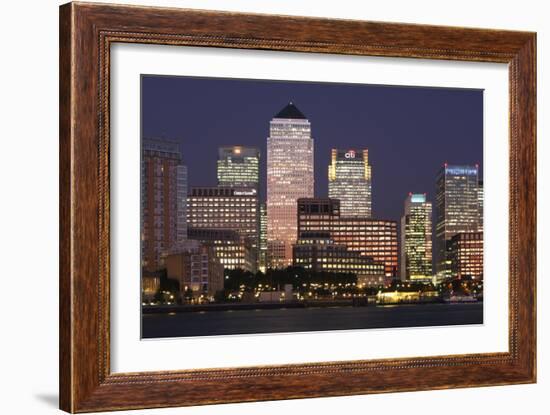 Canary Wharf, London, 2009-Peter Thompson-Framed Photographic Print