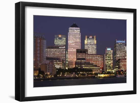 Canary Wharf, London, 2009-Peter Thompson-Framed Photographic Print