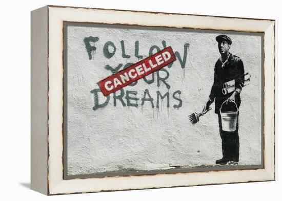 Cancelled Dreams-Banksy-Framed Premier Image Canvas