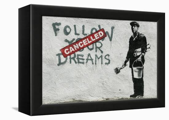 Cancelled Dreams-Banksy-Framed Premier Image Canvas