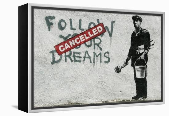 Cancelled Dreams-Banksy-Framed Premier Image Canvas