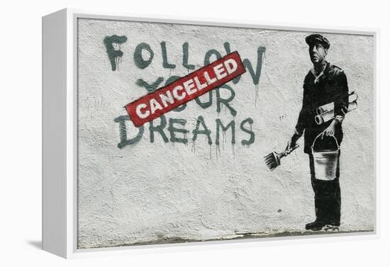 Cancelled Dreams-Banksy-Framed Premier Image Canvas