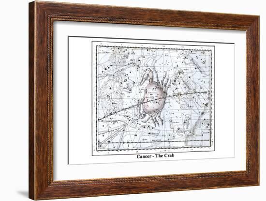 Cancer - the Crab-Alexander Jamieson-Framed Art Print