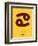 Cancer Zodiac Sign Brown-NaxArt-Framed Premium Giclee Print